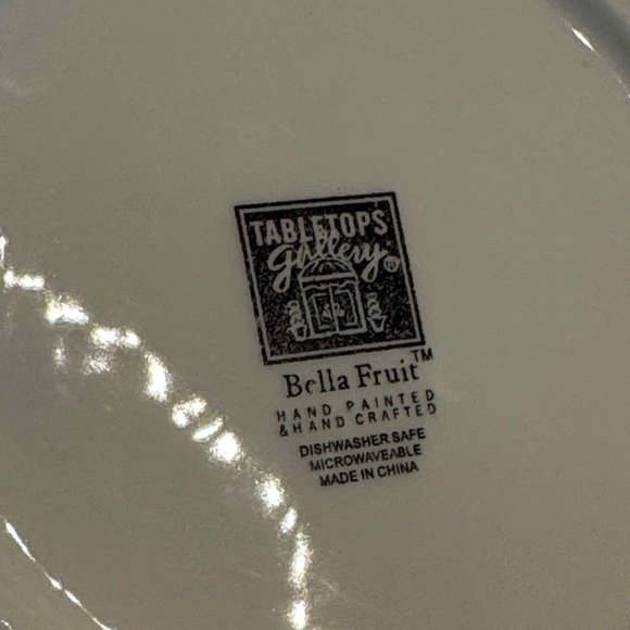 Vibrant Yellow and Blue Ceramic Plates - Picture 2 of 6